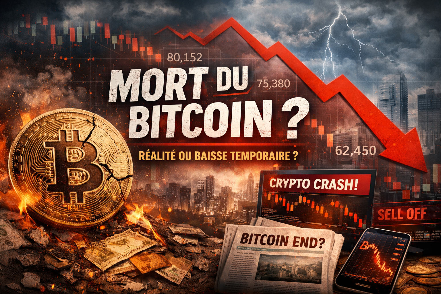Bitcoin : avis de décès ou simple baisse temporaire ?